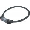 KELLYS Zámok KLS CRYPT Black kódový-nastaviteľný 80cm