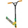 ARTSPORT Kolobežka Skate Pro FREESTYLE, nosnosť 100kg, otáčací volant o 360°, Hliníkový rám, čierno-zelená