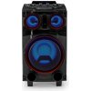 Reproduktor Nedis Bluetooth® Party, 6,5 hodiny, 120 W , rukoväť na prenášanie, párty svetlá, ekvalizér, čierny Nedis
