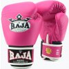 Boxerské rukavice RAJA BOXING Single Standard Genuine Leather pink