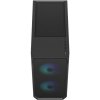 Fractal Design Focus 2 RGB Black TG Clear Tint/Midi Tower/Transpar./Čierna (FD-C-FOC2A-03)