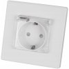 Elektrická zásuvka do steny MIUUN biela