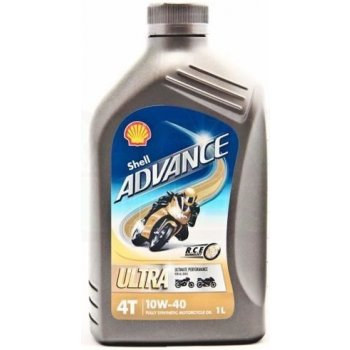 Shell Advance Ultra 4T 10W-40 1 l