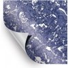 AVfol Decor - Blue Marmor; 1,65 x 25m