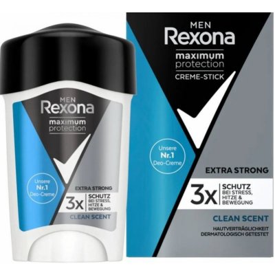 Rexona Maximum Protection Men Clean scent antiperspiračný krém 45ml