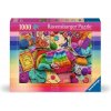 Puzzle Ravensburger 1000 dielikov Retro pletenie a háčkovanie