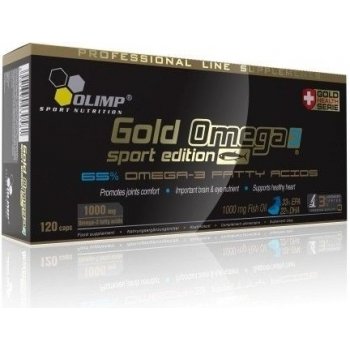 Olimp Gold Omega 3 Sport Edition 120 kapsúl