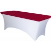TENTino Elastická čiapka na dosku skladacieho stola 180-183x76 cm VIAC FARIEB Farba obrusu: VÍNOVÁ / CLARET