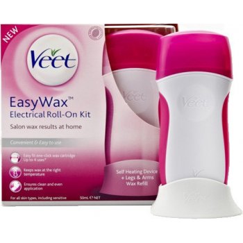 EasyWax Elektrický depilační set 50 ml