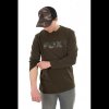 Tričko Fox Khaki/Camo LS T-Shirt (L)