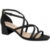 Piccadilly 588105-7 Dámske sandále na podpätku čierne 38