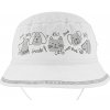 RDX Viazací klobúk biely psík a mačička