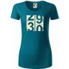 Tachometer 30 - Dámske tričko z organickej bavlny Origin (GOTS) - 2XL ( Petrolejová )