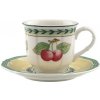 Villeroy & Boch French Garden Fleurence espresso šálka + podšálka 100 ml