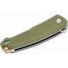 Vega CRKT CR-5325 TUETO™ OD GREEN vreckový nôž s asistenciou 8,3 cm, zelená, G10