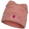 Buff Knitted Hat Funn Cat Sweet