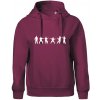 Karate postavy - Oversized mikina dámská Moon - kratšia + širšia - 2XL ( Fuchsiová )