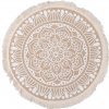 PRESTIERANIE JUTA ORNAMENT 40CM BIELA SUPER CENA!