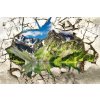 Dimex fototapeta Rozbitá stena XL-421 | 330 x 220 cm (Vliesová fototapeta | lepidlo zdarma)