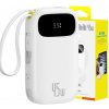 Powerbank Baseus 20000mAh 45W s displejom a káblami USB-C + Lightning