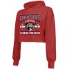 Fanatics dámska mikina Matthew Tkachuk #19 Florida Panthers 2025 Stanley Cup Champions Name & Number Cropped Tri-Blend Pullover Hoodie Red