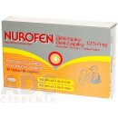 Voľne predajný liek Nurofen pre deti čapíky 125 mg sup.10 x 125 mg