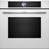 Bosch Serie 8 Vstavaná kombinovaná parná rúra, 60 × 60 cm, biela HSG7361W1