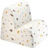 Detské kreslo Wigiwama® - Terrazzo Marble Cloud