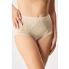 COTONELLA Klasické nohavičky My Pizzo I s vysokým pásom béžová