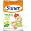 Hero Sunar Detský snack Prstienky s príchuťou jablko 50 g