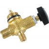 Plynový ventil Meva 2157, LPG, jednocestný regulátor, závit M9x0.75 mm