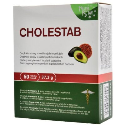 Nutristar Cholestab 60 kapsúl