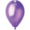 Svet balonku Balónik metalický fialový 26 cm