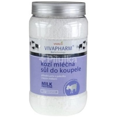 Vivapharm Vivapharm, Kozia mliečna soľ do kúpeľa 1200g