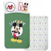 Posteľné obliečky Mickey Mouse green - do postieľky
