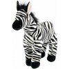 Mikrotrading Zebra plyšová stojící, 28 cm