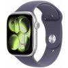 Apple Watch Series 11 (2025) GPS 46mm Silver Alu Case, Purple Fog Sport Band M/L EU MEVA4 - ONLY BOX DAMAGE