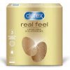 Durex Real Feel prezervatívy bez latexu 3 kusy tenké zvlhčené