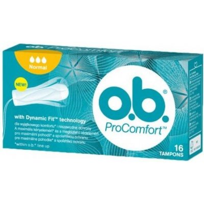 O.B. Pro Comfort Normal dámske hygienické tampóny 16ks