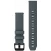 Garmin Silikonový řemínek 20mm (pro Garmin Approach S44, S50 aj.), šedý, Quick Release, 010-13439-01
