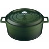 Hrniec LAVA METAL Liatinový hrniec okrúhly 28 cm - zelený (LVYTC28K2G)
