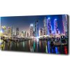 Foto obraz na plátne Nočná Dubai 100x50 cm