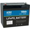 A2D2 LiFePO4 12,8V 100Ah M8 LFA2 12V100C10 M8B3