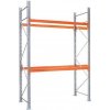 Paletový regál základný 100 x 180 x 450 cm - 3000 kg/poschodie, pozinkovaný