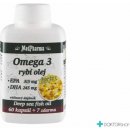 MedPharma Omega 3 Rybí olej Forte EPA + DHA 60+7 kapsúl