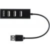 YHB 4001BK Hub 4xUSB2 čierny YENKEE