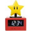 Lampička s budíkom Super Mario - Super Star Icon Light