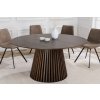 Bighome - Jedálenský stôl VALHALLA WOOD okrúhly 140 cm dub tmavý