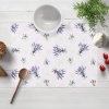 Biante Teflónové prestieranie na stôl TF-128 Vetvičky levandúľ na bielom 35x45 cm
