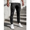 Čierne pánske teplákové jogger nohavice Bolf XW02A